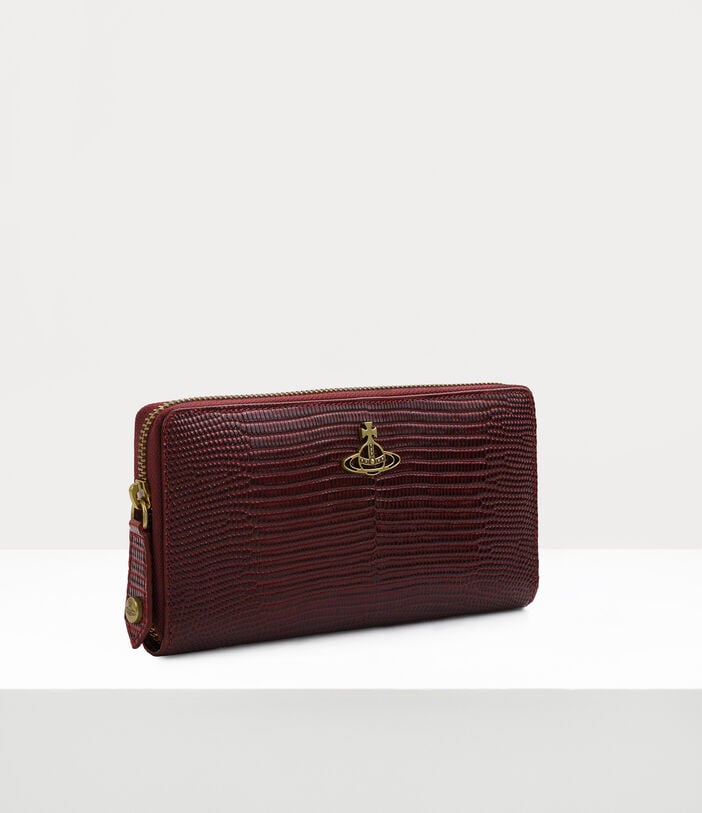 Vivienne Westwood LIZARD ZIP ROUND WALLET